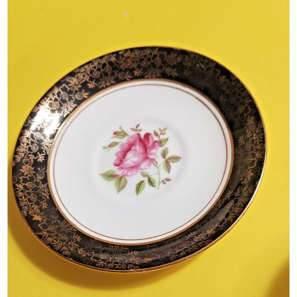 Staffordshire House Fine Bone China Hand Painted Tea Cup and Saucer - Picture 5 of 10